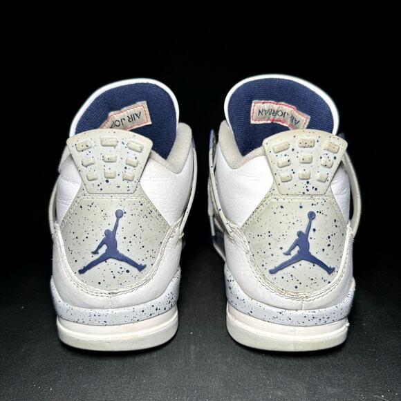 Size 7 - Nike Air Jordan 4 Retro Midnight Navy 2022 Men's Shoes - Picture 6 of 9